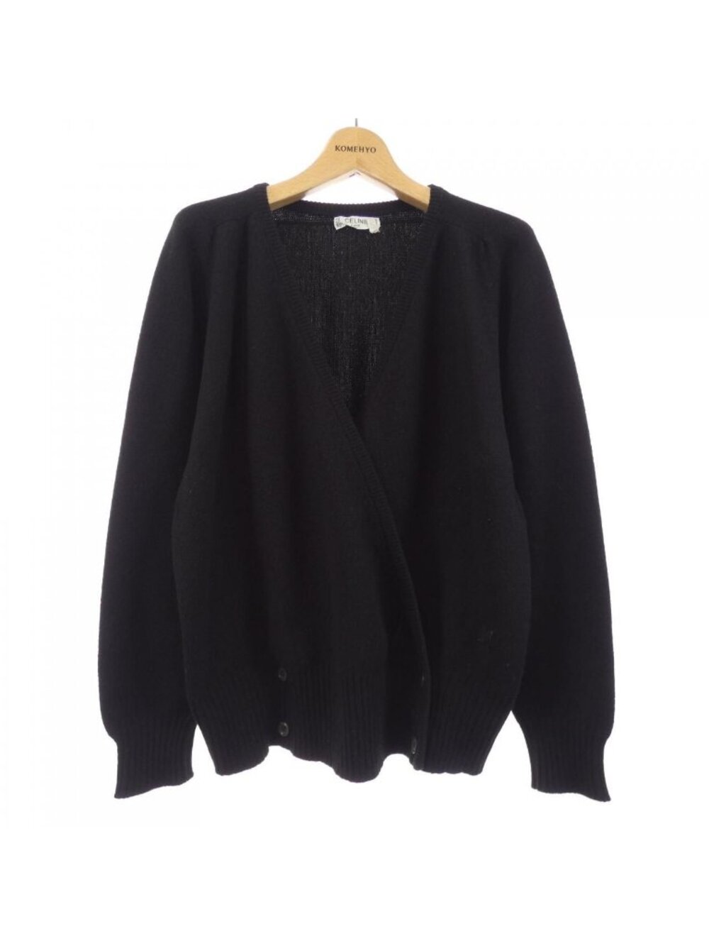 Celine Vintage Cardigan Black